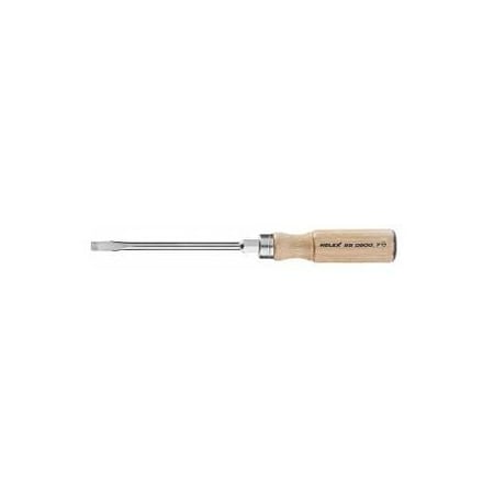 Holex Slotted Screwdriver, with Beech Handle, 7 mm 660800 7
